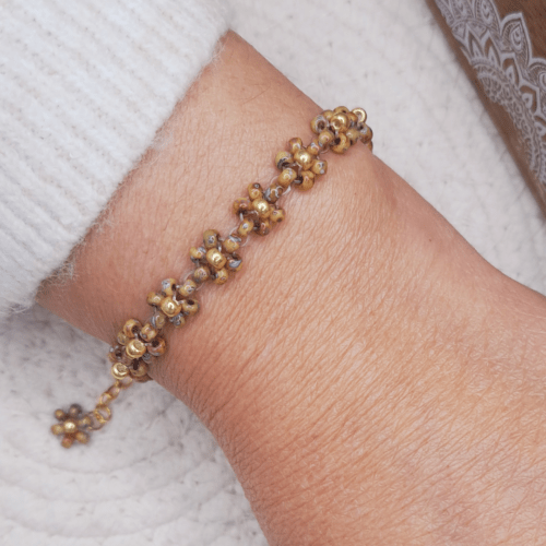 Bracelet LOREA beige-marron