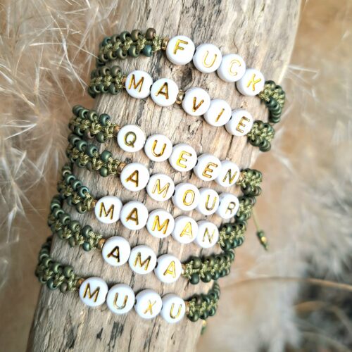 Bracelet Mantra Coloré – Mots & Énergie des couleurs